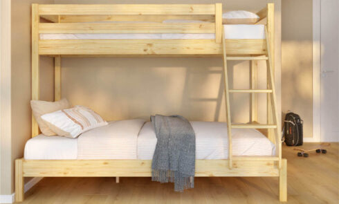 łóżko piętrowe 3 osobowe